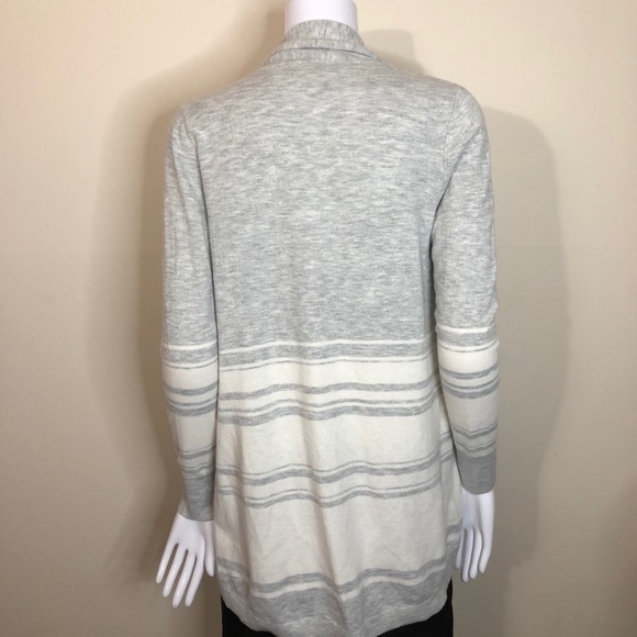 Loft Long Sweater Grey and White XS - Picture 2 of 5